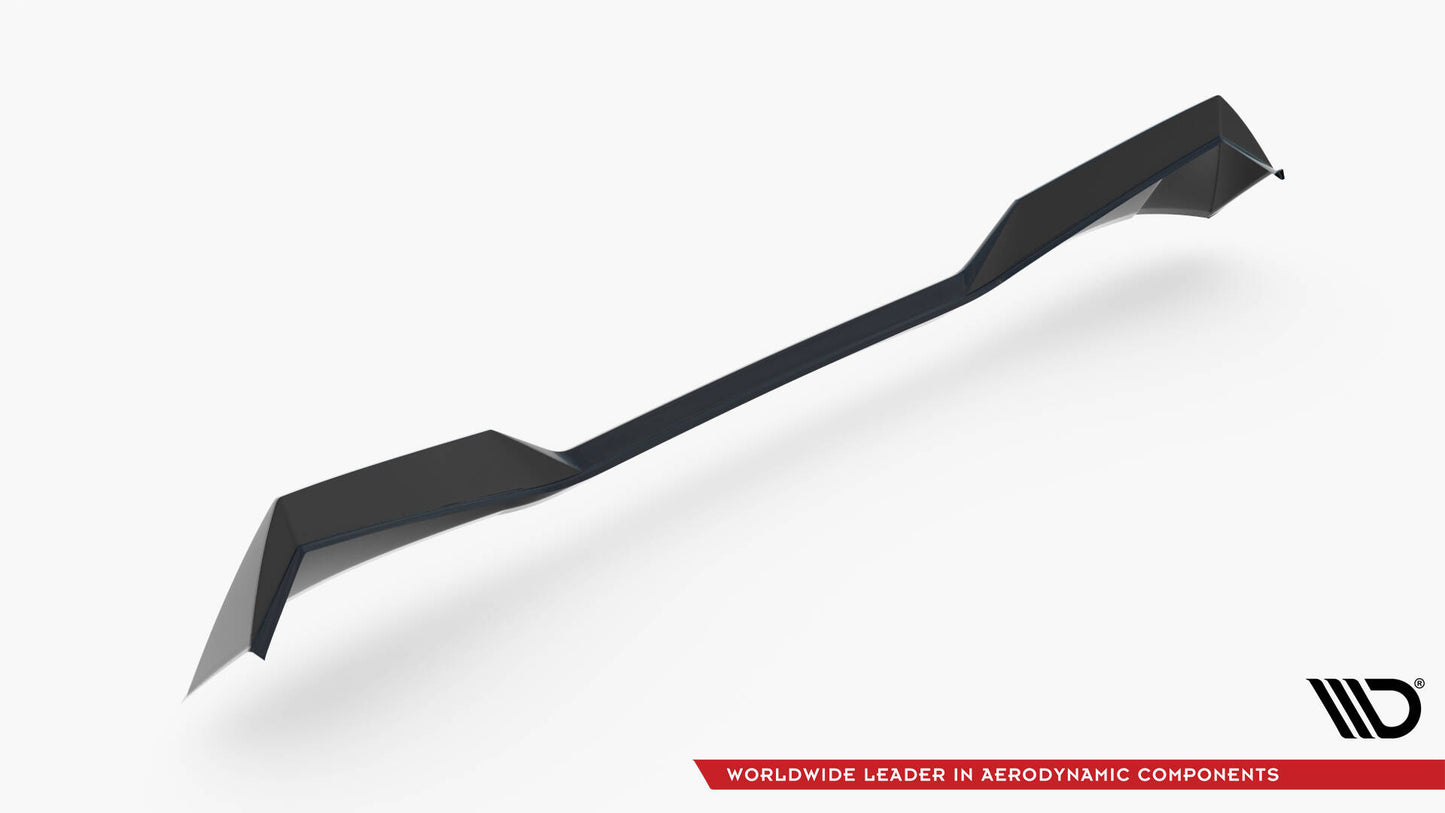 Höher Spoiler CAP 3D für Peugeot 408 Mk1 schwarz Hochglanz