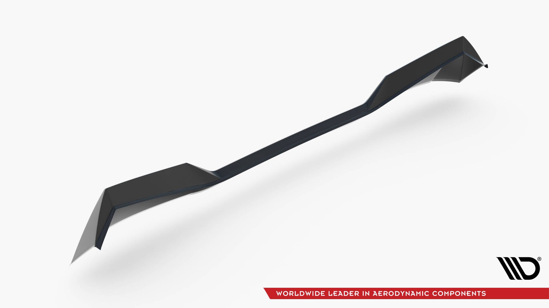 Höher Spoiler CAP 3D für Peugeot 408 Mk1 schwarz Hochglanz
