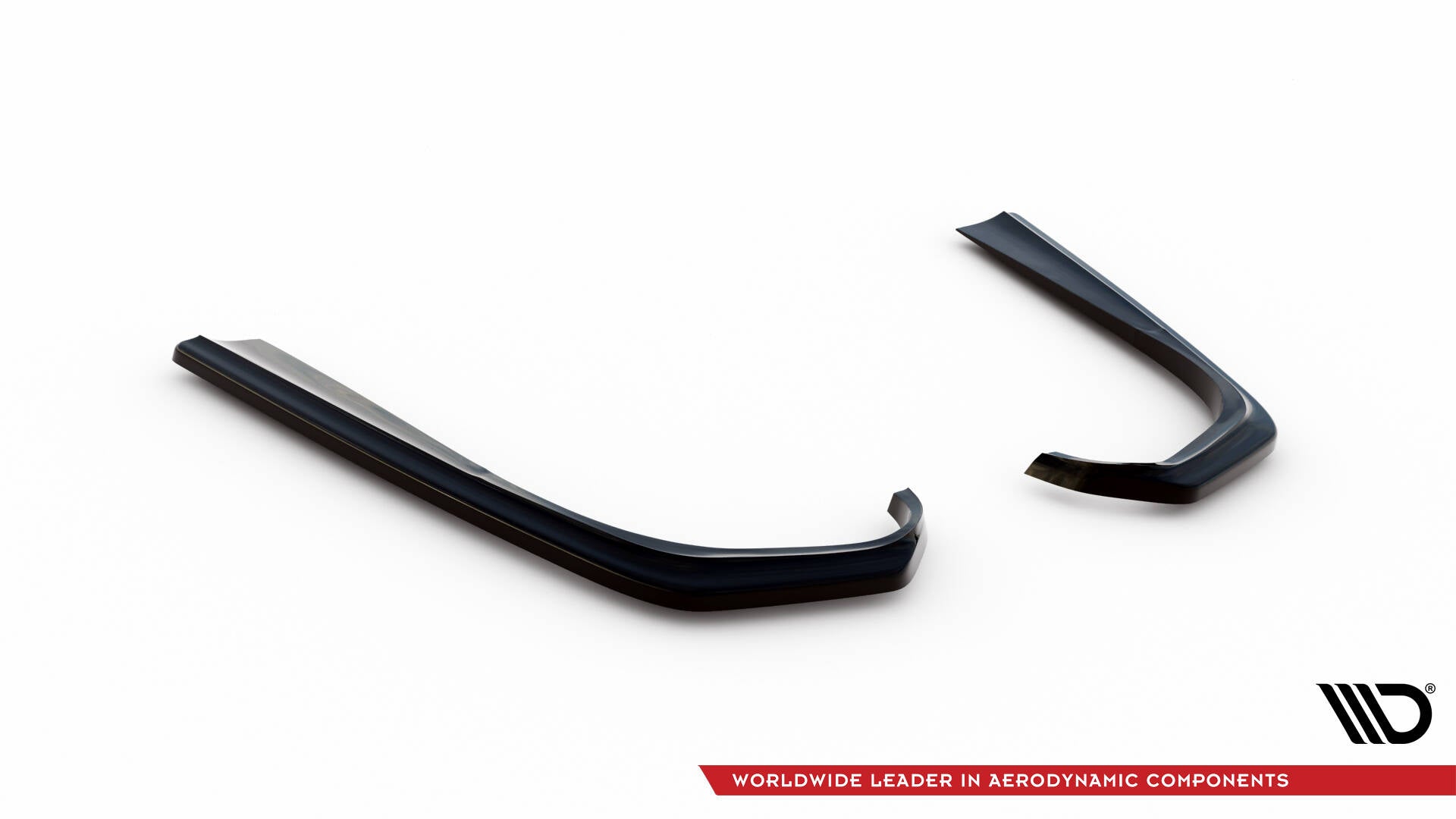 Heck Ansatz Flaps Diffusor für Mercedes-Benz E-Klasse W213 Coupe(C238) / Cabriolet (A238) AMG-Line schwarz Hochglanz