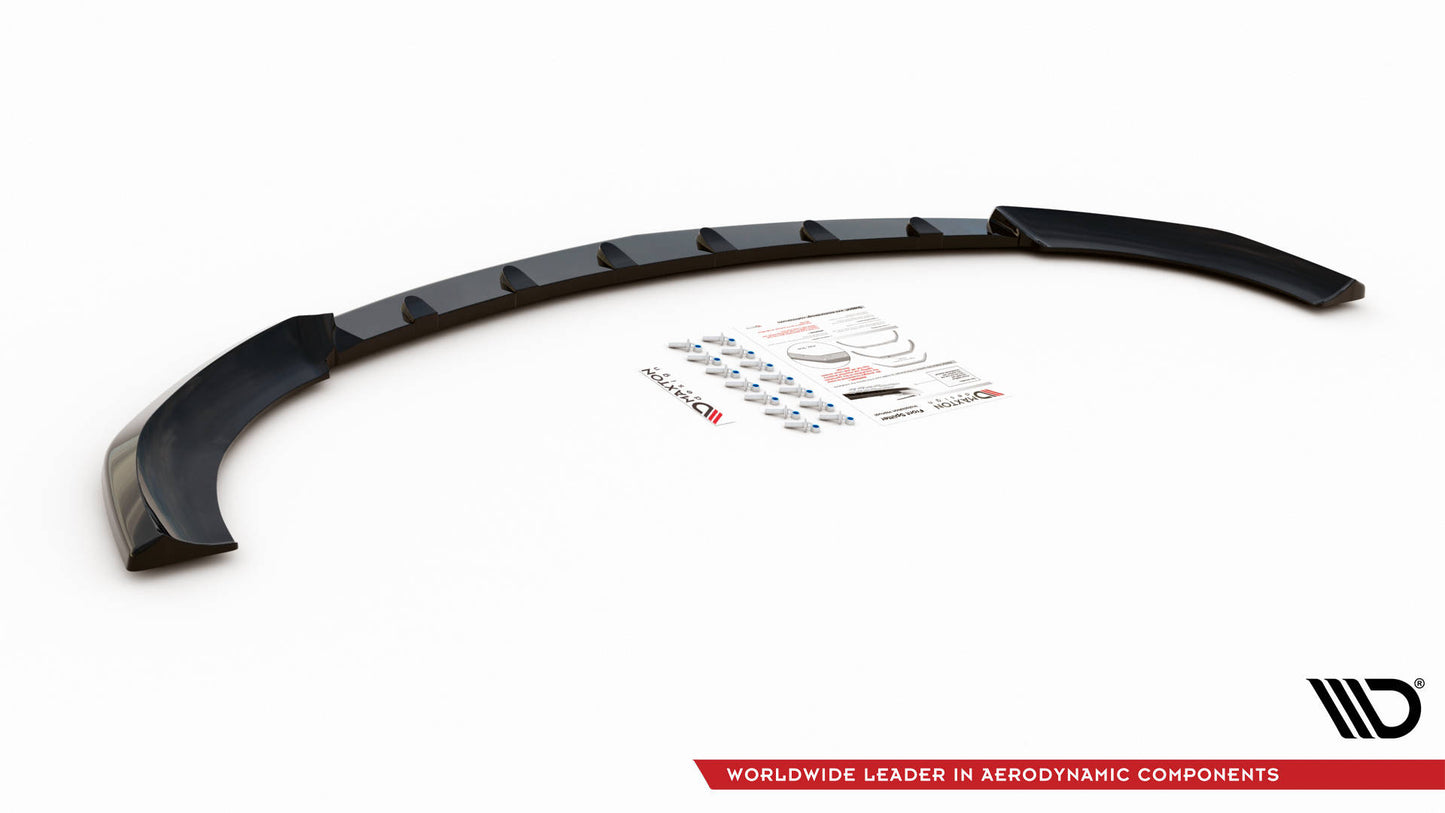Front Ansatz V.3 für Mercedes-Benz E63 AMG Kombi/Limousine S213/W213 schwarz Hochglanz