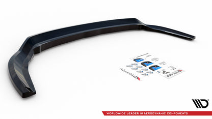 Mittlerer Cup Diffusor DTM Look Heck Ansatz für Ford C-Max Mk2 schwarz Hochglanz