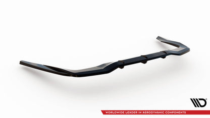 Mittlerer Cup Diffusor DTM Look Heck Ansatz für Mercedes-AMG GT 43 4 Door Coupe V8 Styling Package schwarz Hochglanz