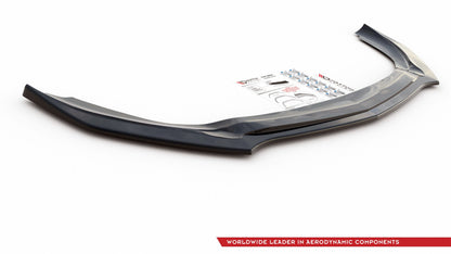 Front Ansatz V.2 für Mercedes A35 AMG Aero W177  schwarz Hochglanz