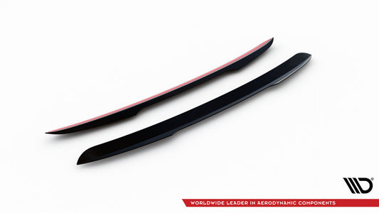 Spoiler CAP für Porsche 911 Turbo 997 schwarz Hochglanz