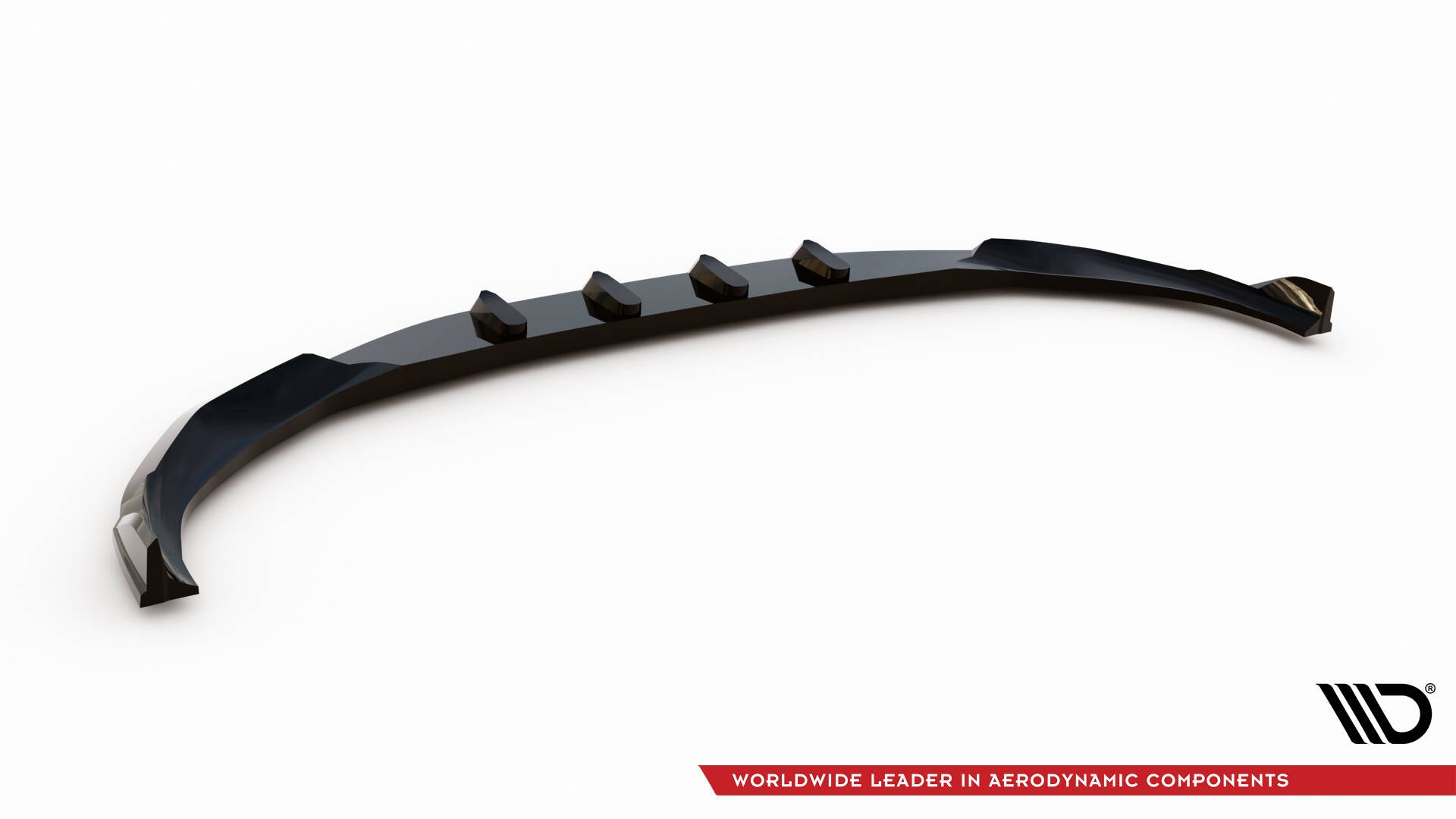 Front Ansatz V.5 für BMW 7 M-Paket G11 / G12 Facelift schwarz Hochglanz