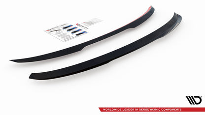 Spoiler CAP für Ford S-Max Mk2 Facelift schwarz matt