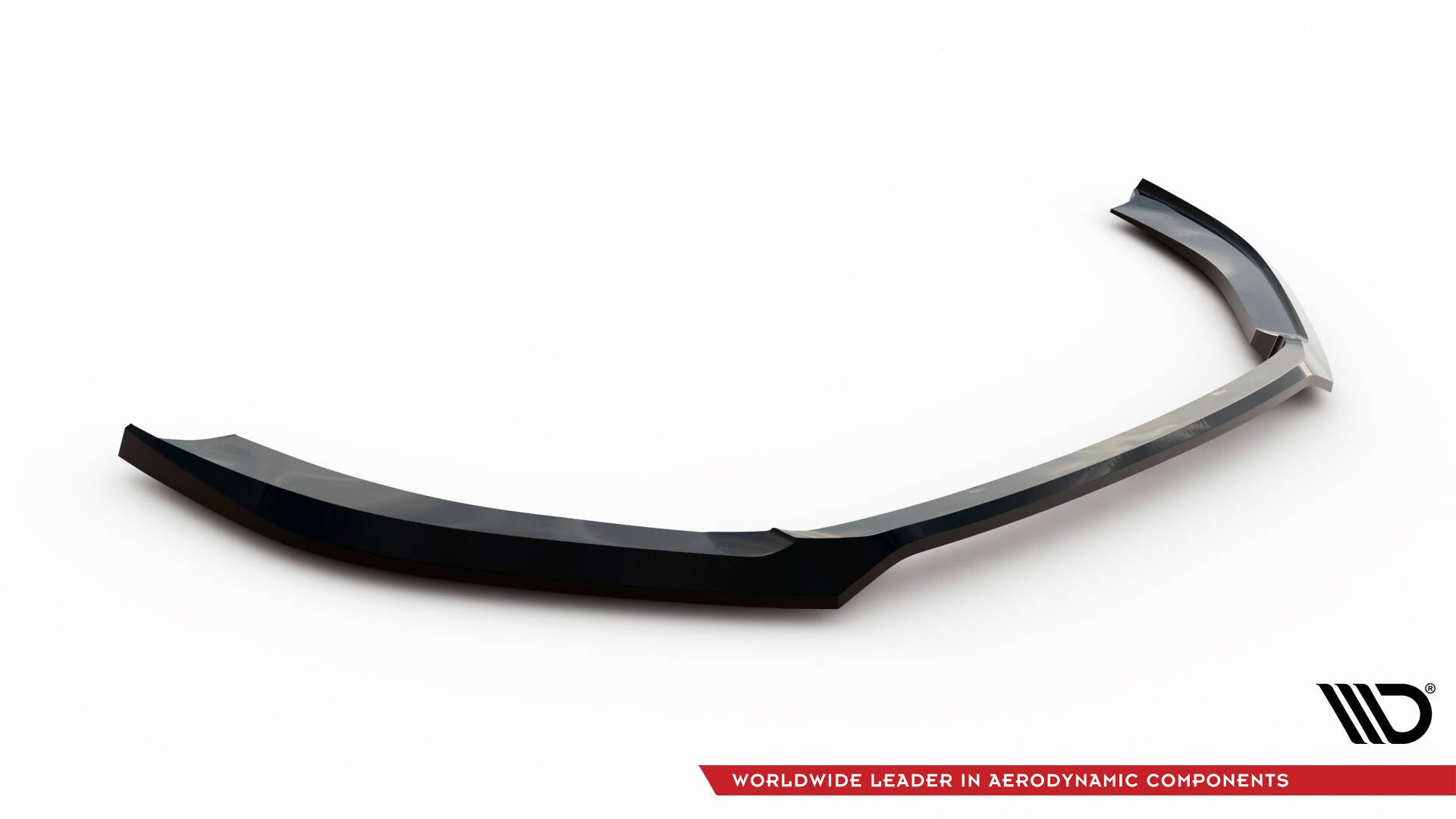 Front Ansatz V.5 für Audi RS3 Limousine 8V Facelift schwarz Hochglanz