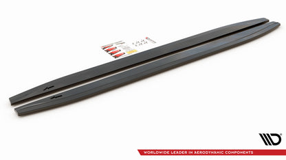 Seitenschweller Ansatz für Mercedes-Benz GLS AMG-Line X167 Carbon Look