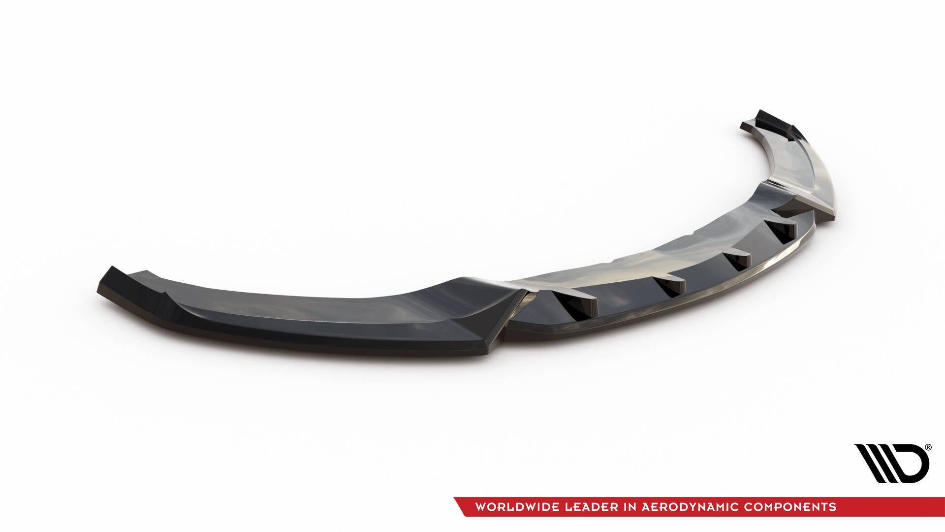 Front Ansatz V.3 für BMW 4er Coupe / Gran Coupe / Cabrio M-Paket F32 / F36 / F33 schwarz Hochglanz