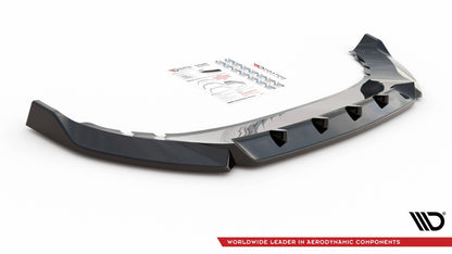 Front Ansatz V.1 für Cupra Ateca Mk1 schwarz Hochglanz