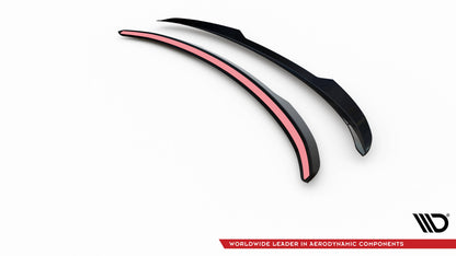 Niedriger Spoiler CAP für Kia EV6 Mk1 schwarz Hochglanz