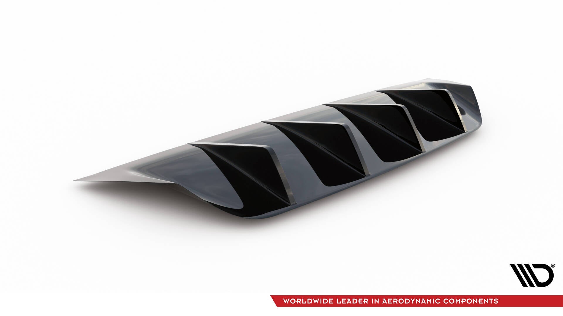Diffusor Heck Ansatz für BMW M6 Gran Coupe / Coupe / Cabriolet F06 / F13 / F12 schwarz Hochglanz