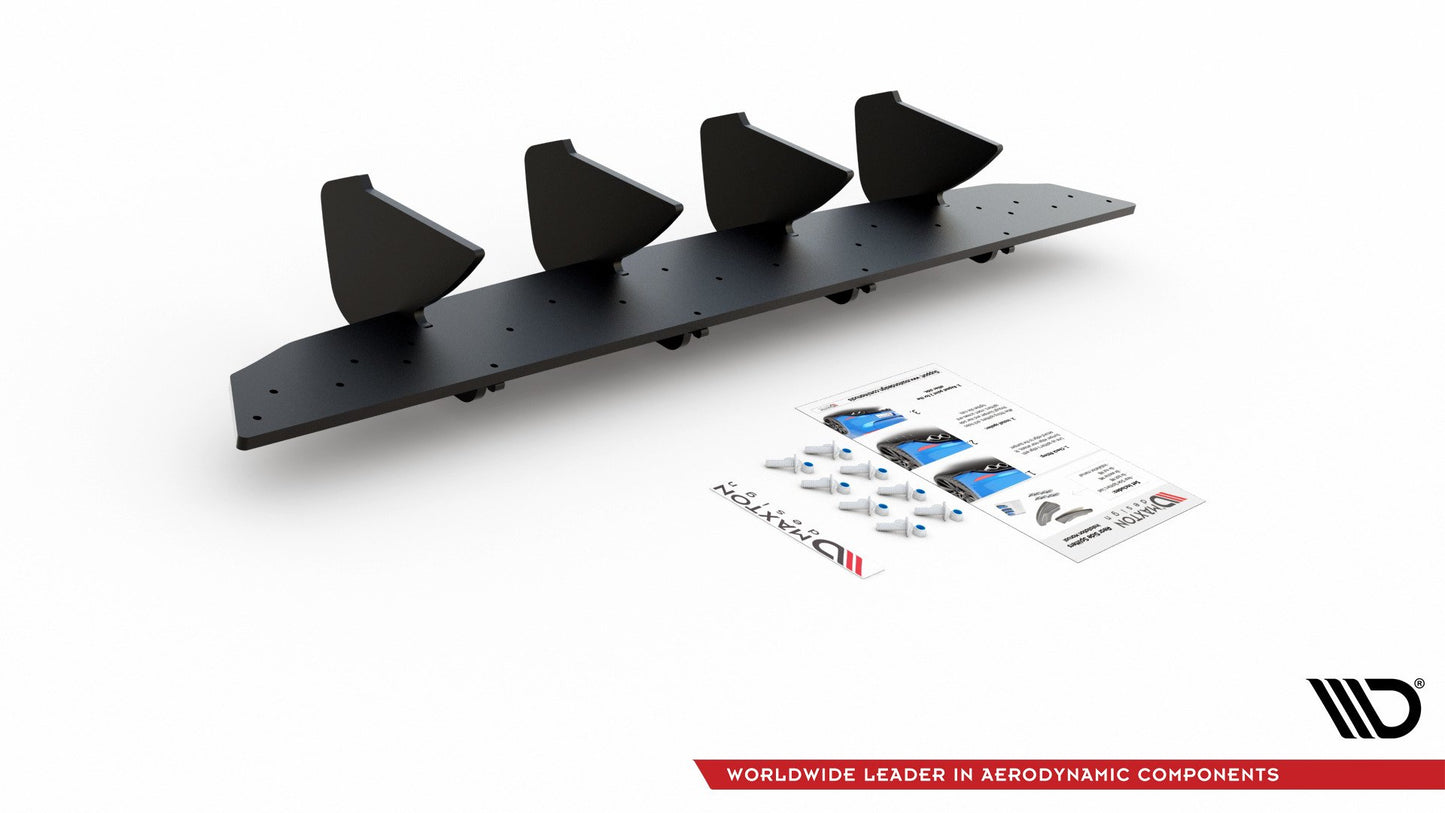 Robuste Racing Heckschürze V.2 für VW Golf Mk8