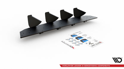 Robuste Racing Heckschürze V.2 für VW Golf Mk8