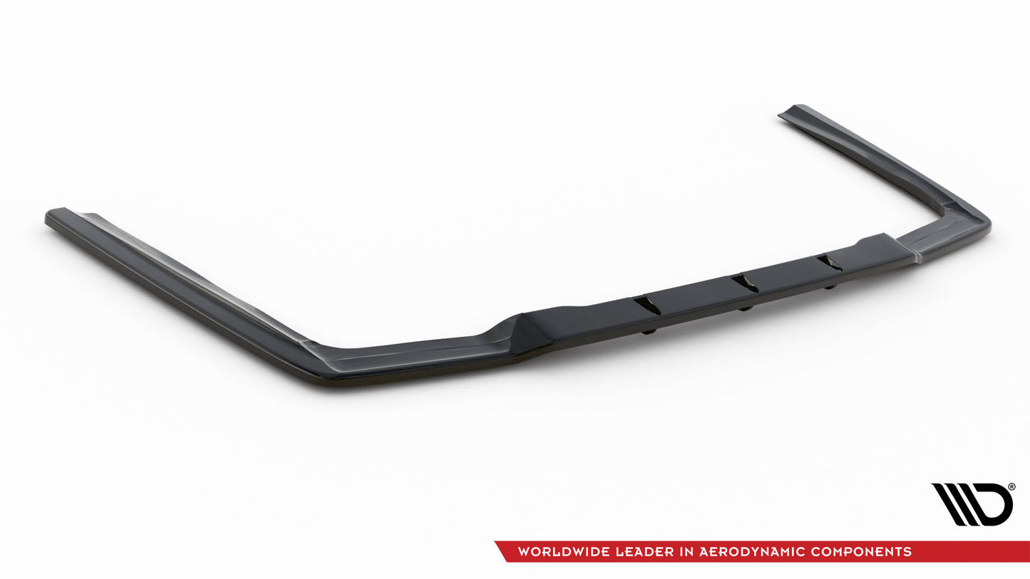 Mittlerer Diffusor Heck Ansatz DTM Look für Mercedes-Benz E63 AMG Limousine W212 Facelift Carbon Look