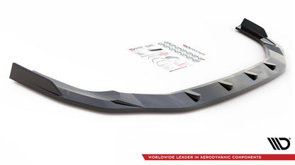 Front Ansatz V.2 für Audi RS3 Limousine 8Y schwarz Hochglanz