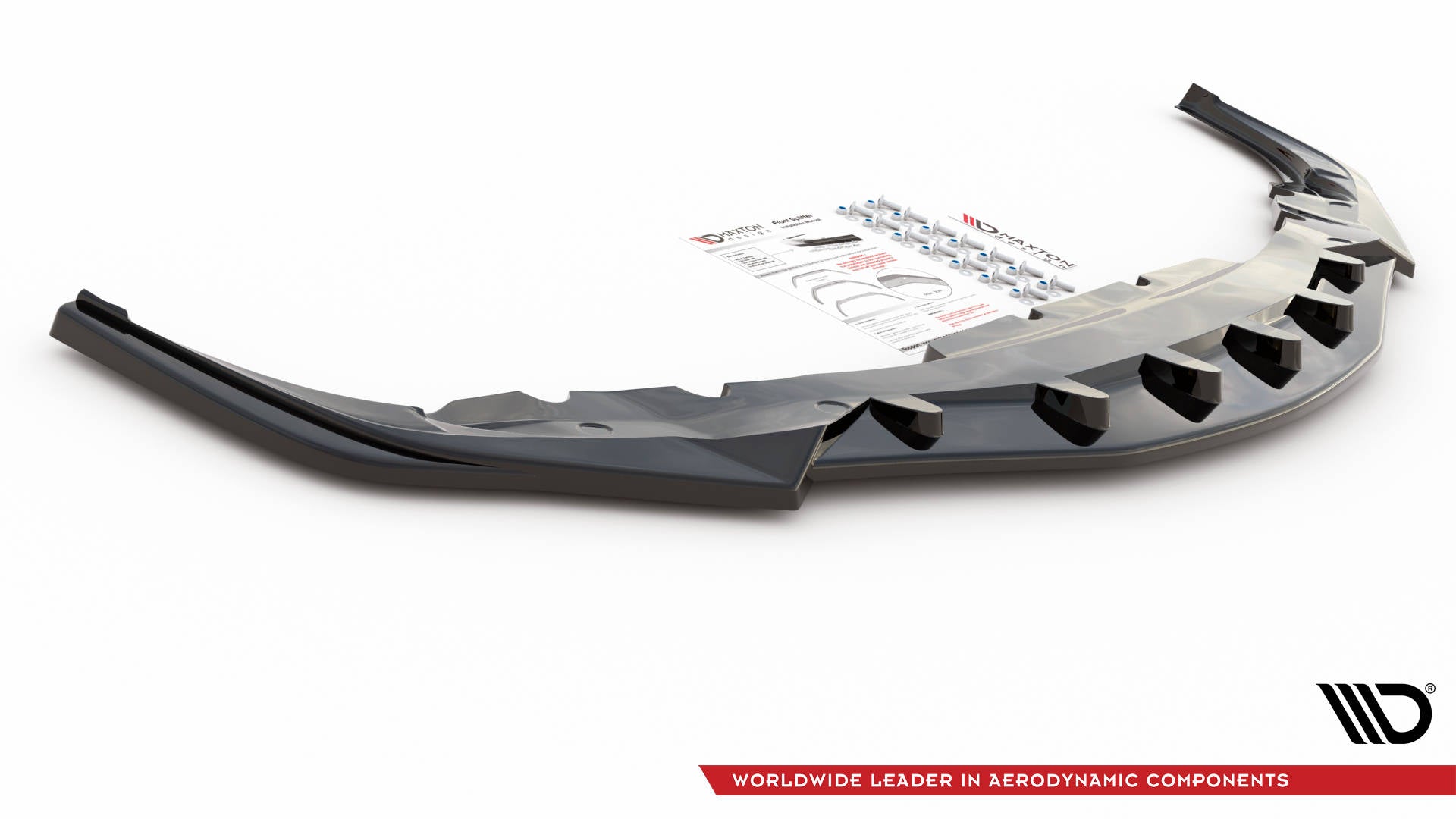 Front Ansatz V.4 für Toyota Supra Mk5 schwarz Hochglanz