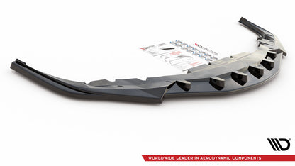 Front Ansatz V.4 für Toyota Supra Mk5 schwarz Hochglanz