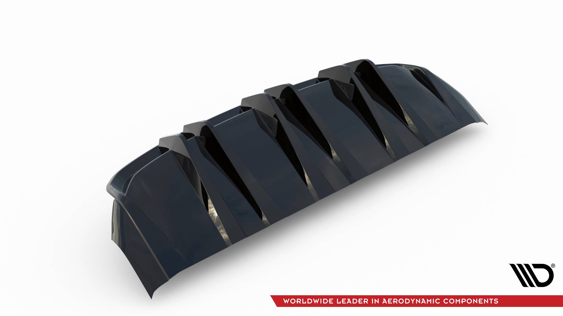 Diffusor Heck Ansatz für Audi e-Tron GT / RS GT Mk1 schwarz Hochglanz