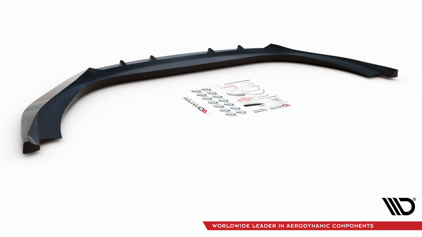 Front Ansatz V.2 für Maserati Ghibli Mk3 schwarz Hochglanz