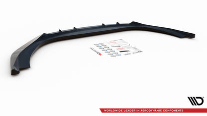 Front Ansatz V.2 für Maserati Ghibli Mk3 schwarz Hochglanz