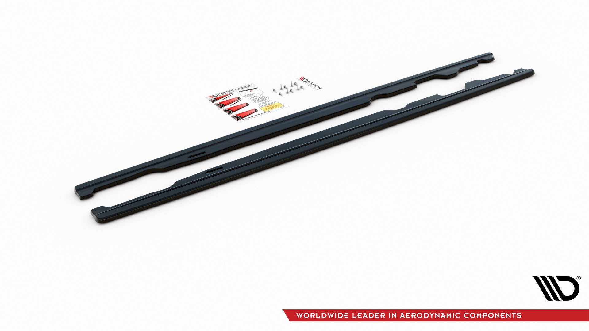 Seitenschweller Ansatz für Mini Cooper S John Cooper Works F56 schwarz Hochglanz