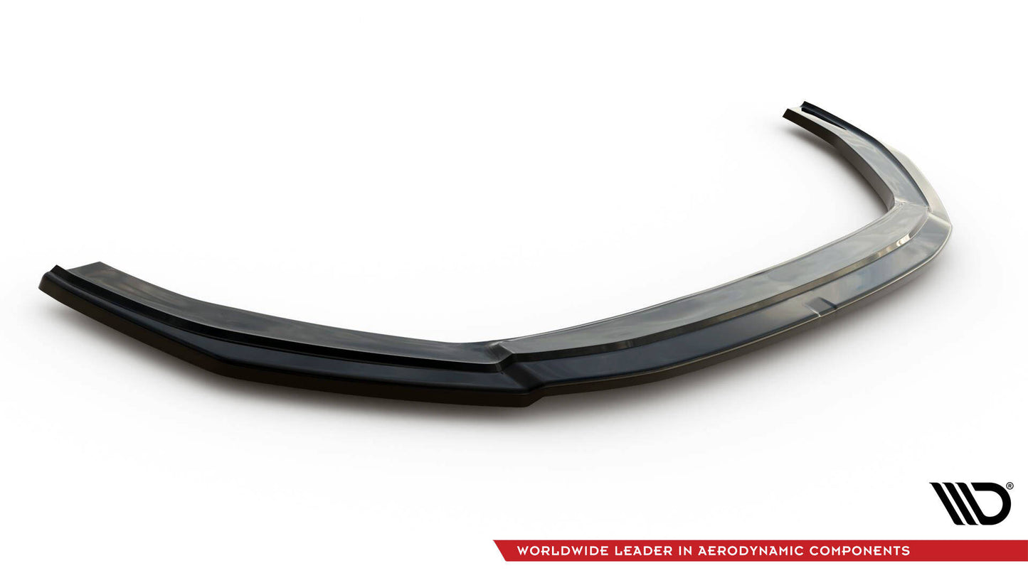 Front Ansatz V.2 für AUDI RS4 B9 schwarz Hochglanz