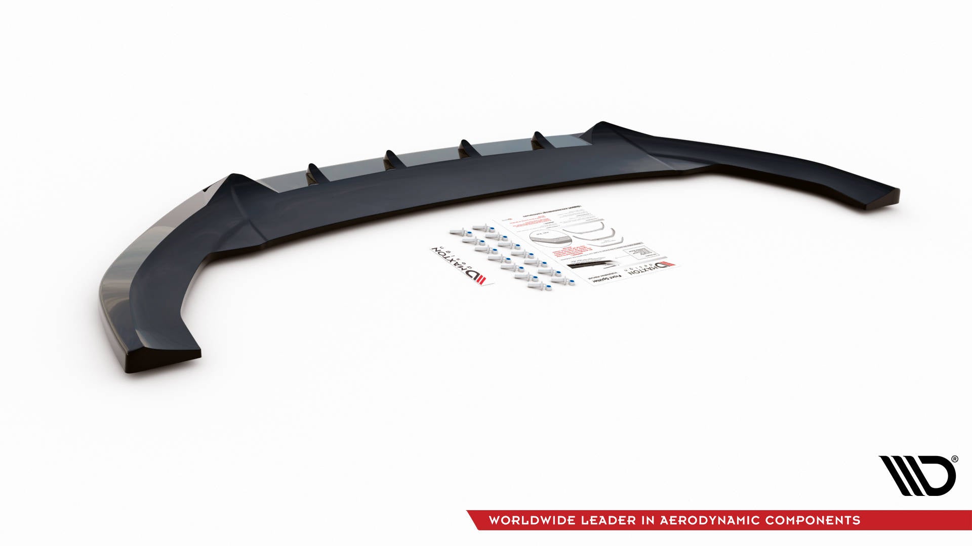 Front Ansatz V.1 für Cupra Leon Mk1 schwarz Hochglanz