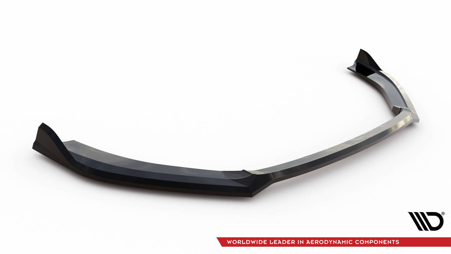 Front Ansatz V.4 für Audi RS3 Limousine 8V Facelift schwarz Hochglanz