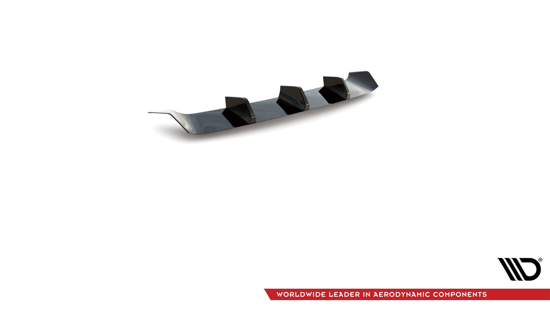 Diffusor Heck Ansatz für Lexus GS F Mk4 Facelift schwarz Hochglanz