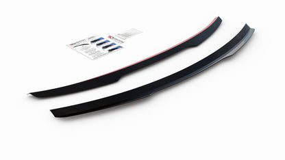 Spoiler CAP für Kia Optima Mk4 schwarz Hochglanz