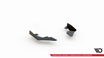 Hintere Seiten Flaps für VW Golf GTI Clubsport Mk8 Facelift schwarz Hochglanz