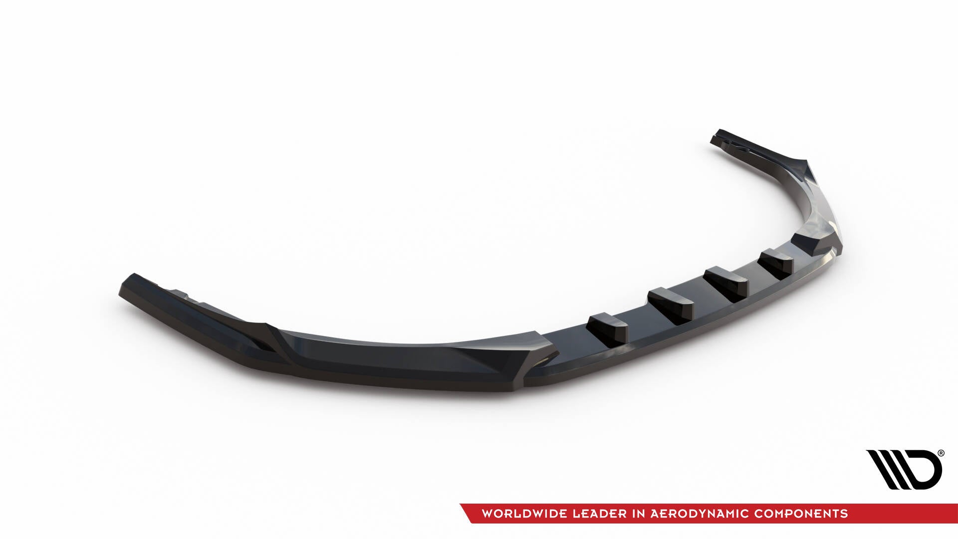 Front Ansatz V.2 für Peugeot 308 Mk3 schwarz Hochglanz