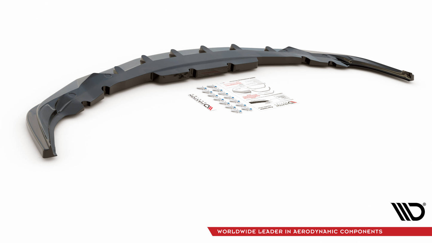 Front Ansatz V.4 für Toyota Supra Mk5 schwarz Hochglanz
