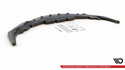 Front Ansatz V.4 für Toyota Supra Mk5 schwarz Hochglanz