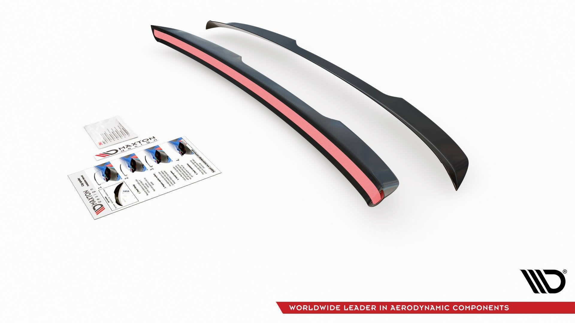 Spoiler CAP für Audi Q7 S-Line Mk.1 schwarz Hochglanz
