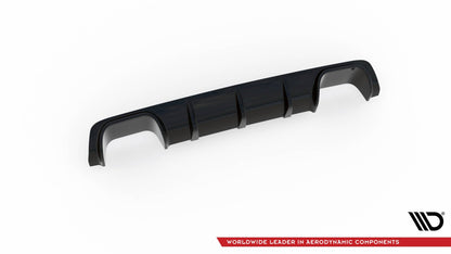Diffusor Heck Ansatz für BMW M5  / 5 M-Paket E39 schwarz Hochglanz
