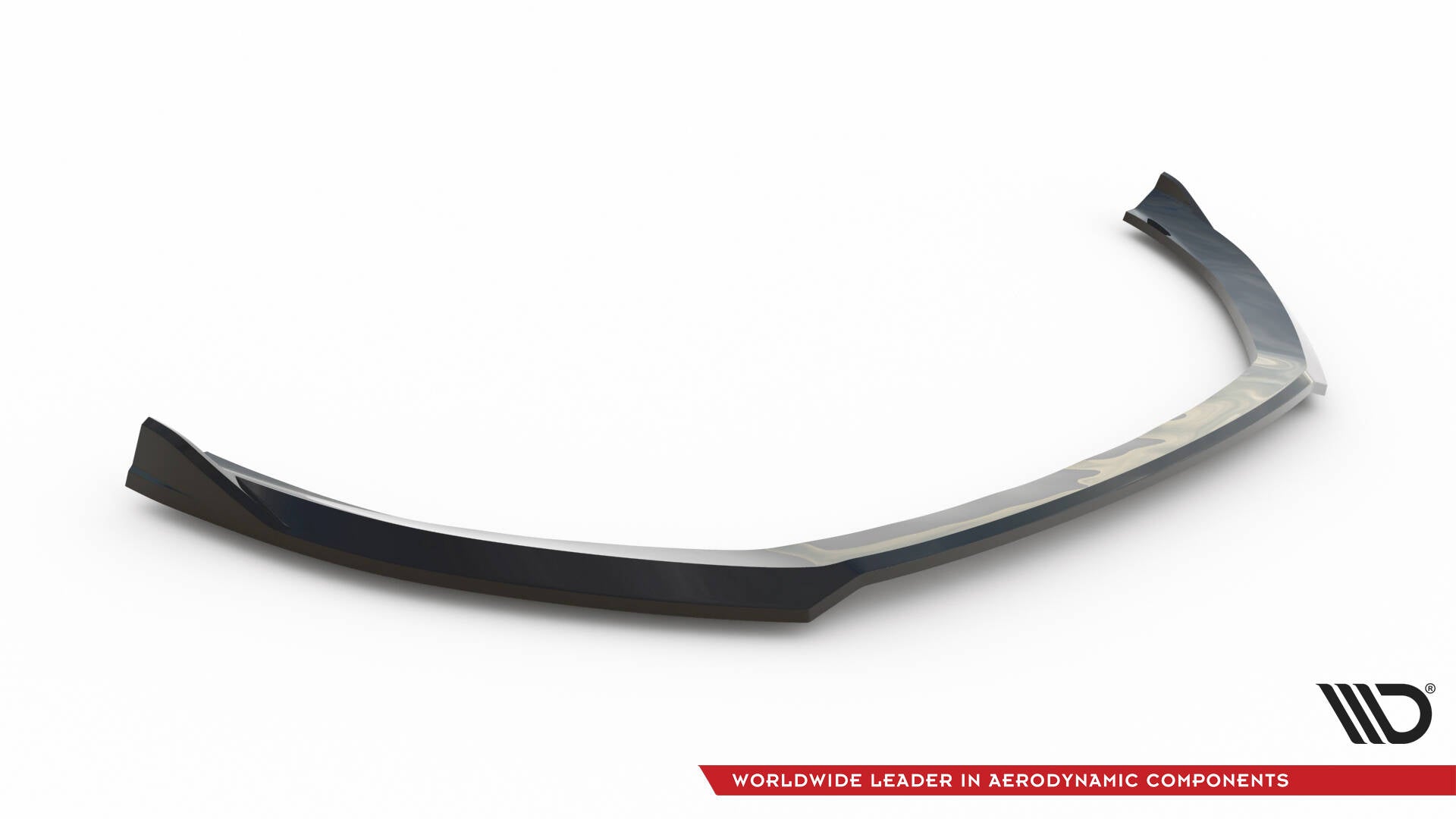 Front Ansatz V.2 für Audi A3 Limousine 8V schwarz Hochglanz