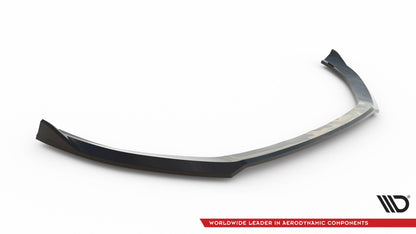 Front Ansatz V.2 für Audi A3 Limousine 8V schwarz Hochglanz