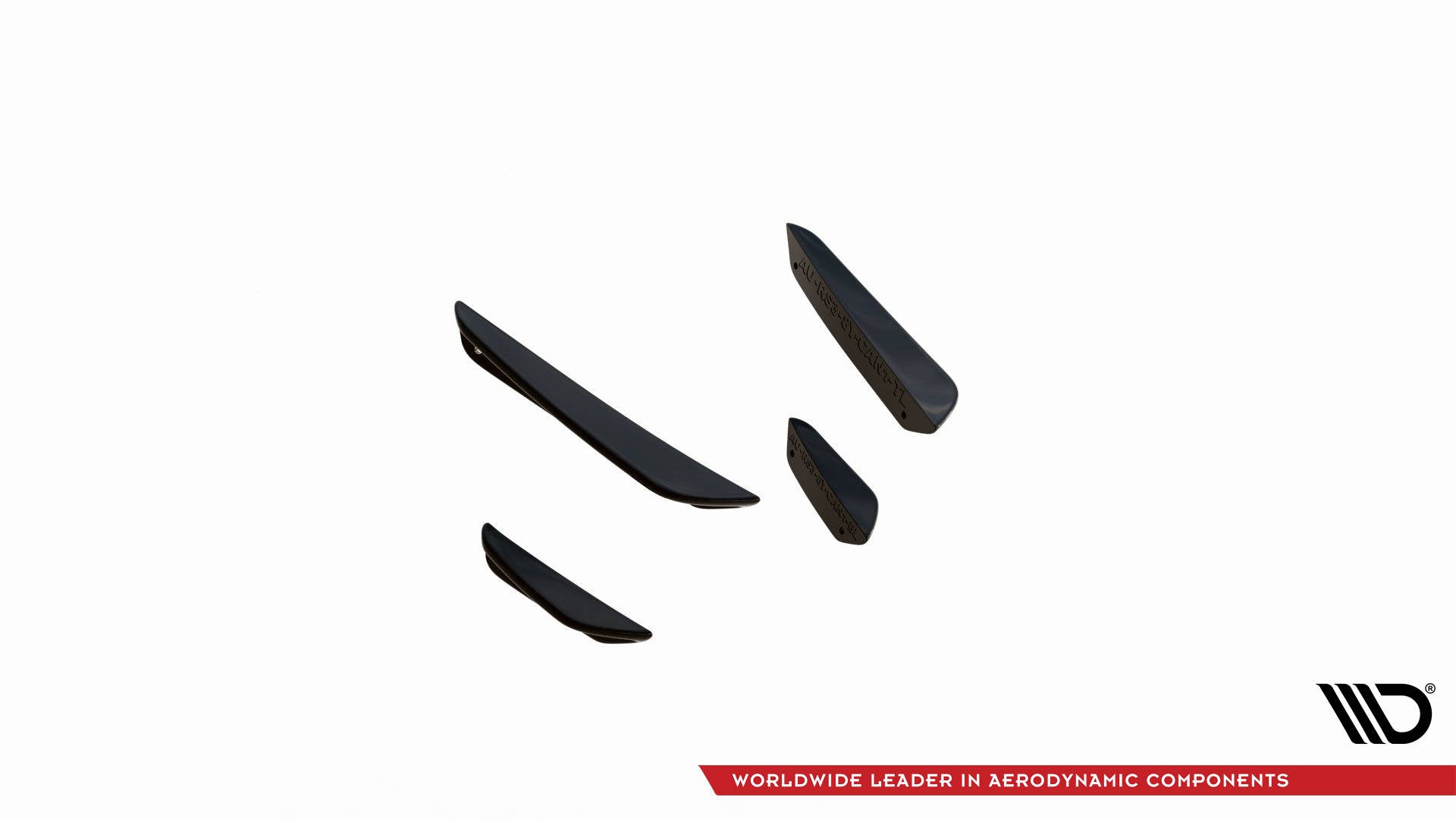 Stoßstangen Flaps Wings vorne Canards für Audi RS3 8Y
