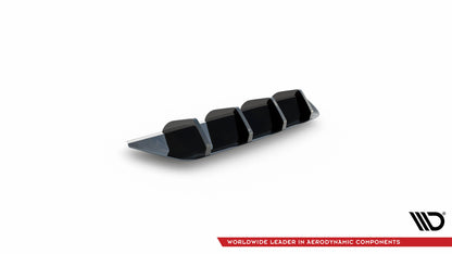 Diffusor Heck Ansatz für Seat Tarraco FR Mk1 schwarz Hochglanz