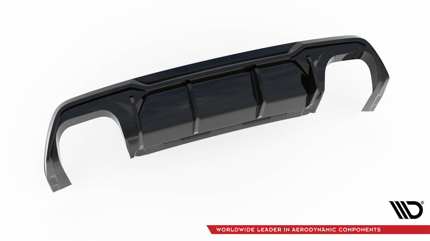 Diffusor Heck Ansatz V.3 für + Endrohre für Cupra Formentor VZ Mk1 / Mk1 Facelift