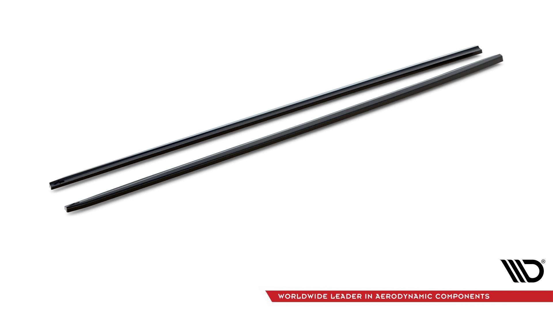 Seitenschweller Ansatz für Peugeot 208 GTi Mk1 schwarz Hochglanz