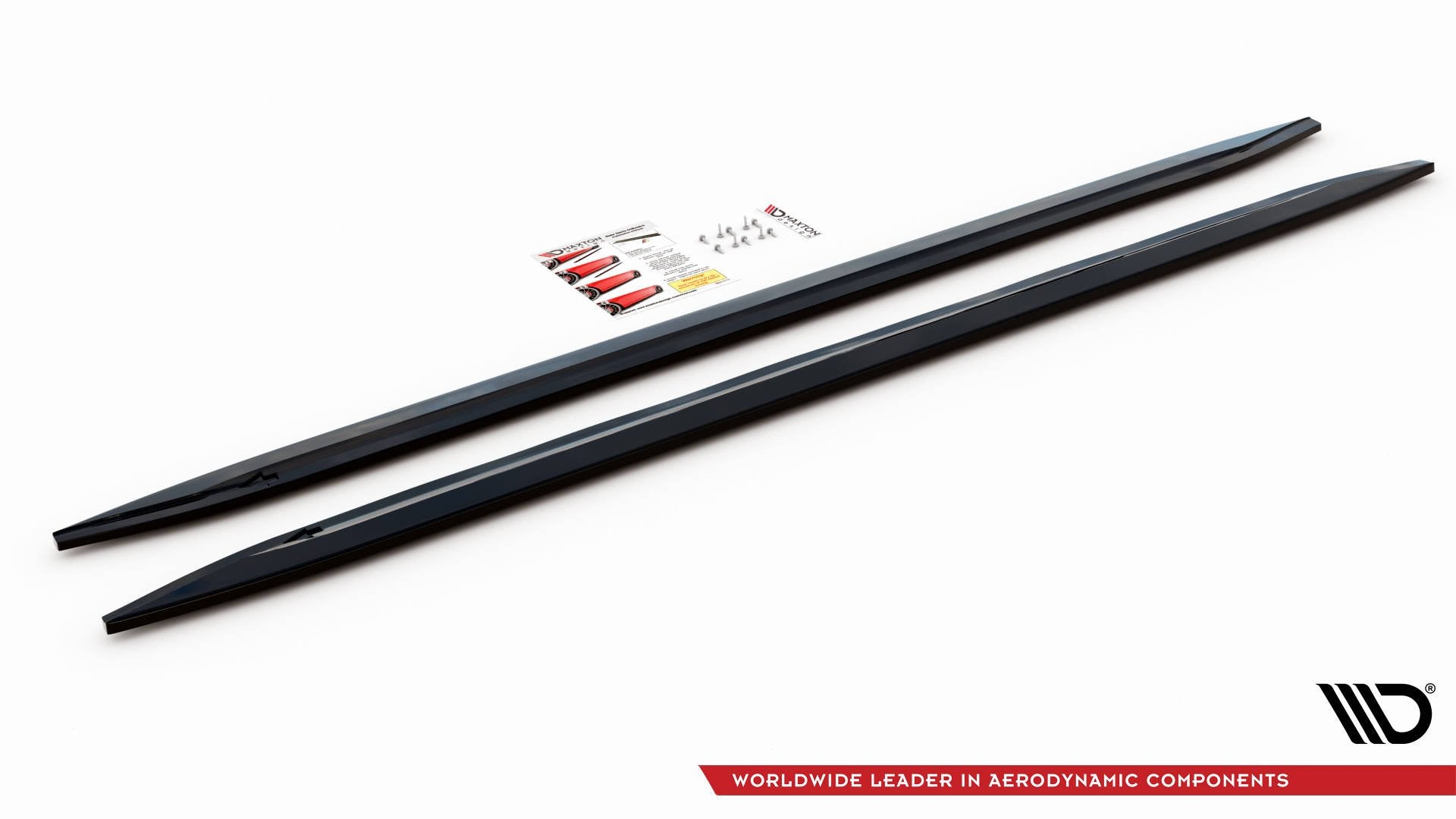 Seitenschweller Ansatz V.2 für BMW M4 G82 / G82 Facelift schwarz Hochglanz
