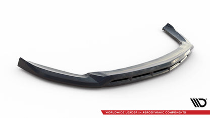 Front Ansatz für Mercedes-AMG A35 W177 Facelift schwarz Hochglanz