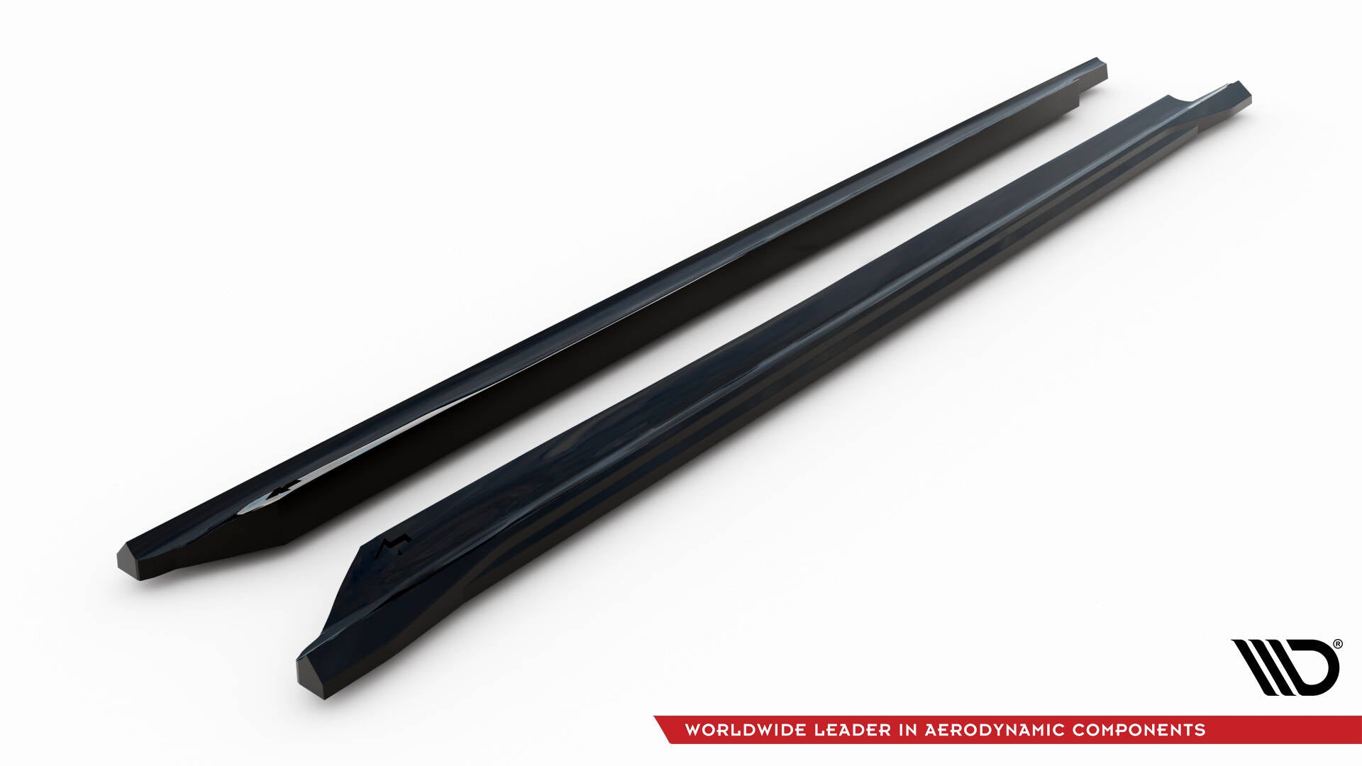 Seitenschweller Ansatz für VW Passat GT B8 Facelift USA schwarz Hochglanz