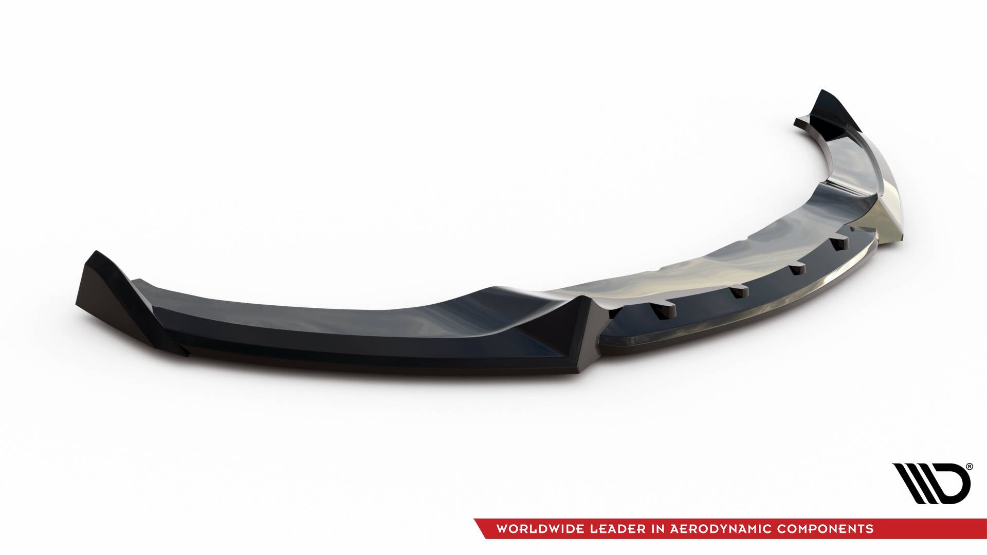 Front Ansatz V.4 für BMW 4er Coupe / Gran Coupe / Cabrio M-Paket F32 / F36 / F33 schwarz Hochglanz