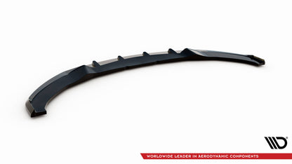 Front Ansatz V.3 für BMW 4er Coupe / Gran Coupe / Cabrio M-Paket F32 / F36 / F33 schwarz Hochglanz