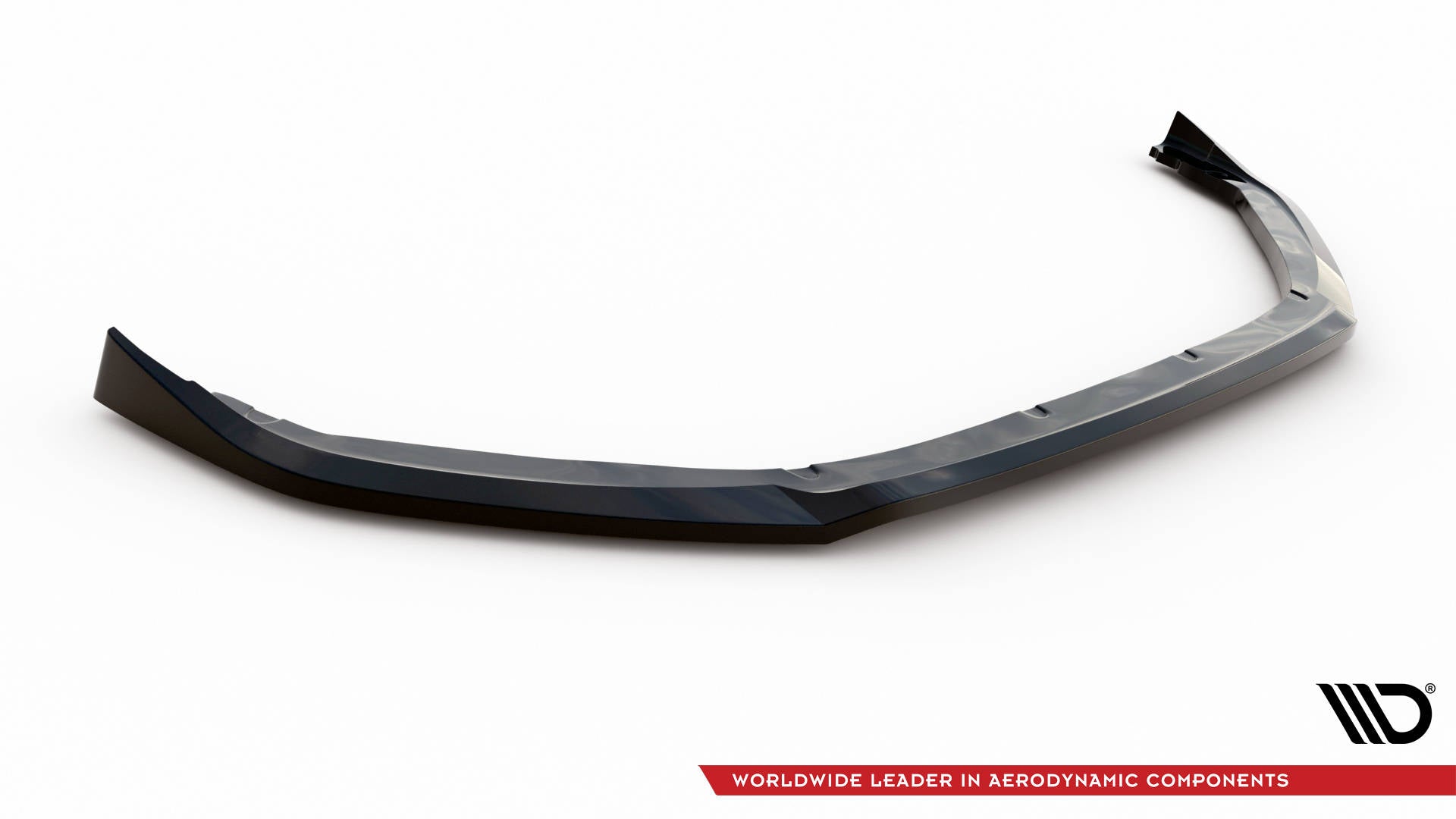 Front Ansatz V.2 für Peugeot 208 GT Mk2 schwarz Hochglanz