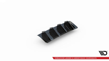 Diffusor Heck Ansatz für Cupra Ateca Mk1 / Mk1 Facelift schwarz Hochglanz